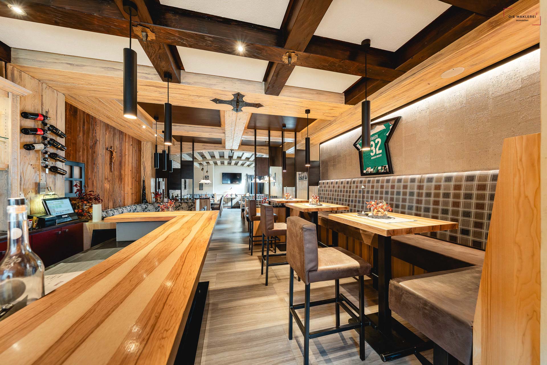 Barbereich restaurant