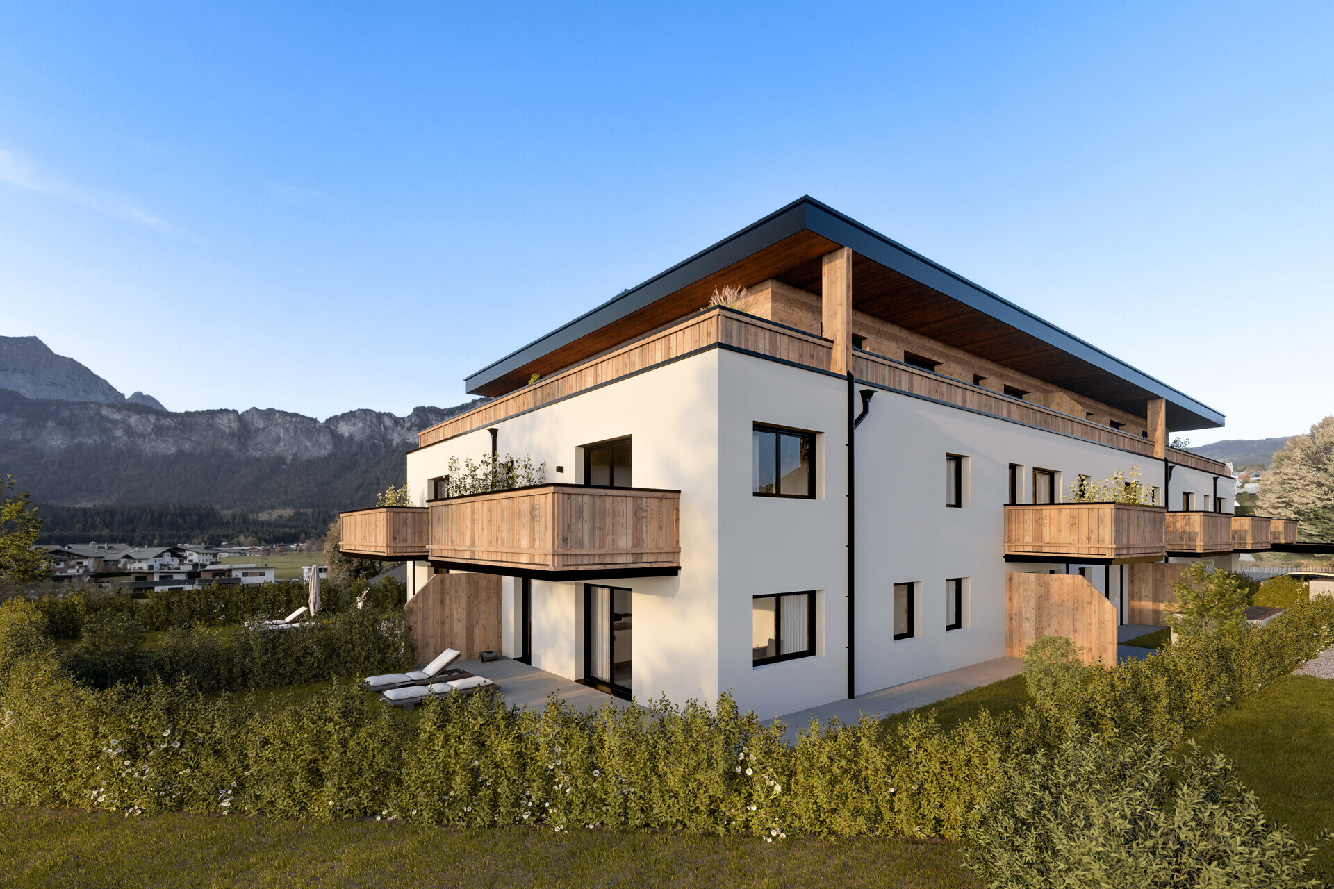 Visualisierung gartenwohnung