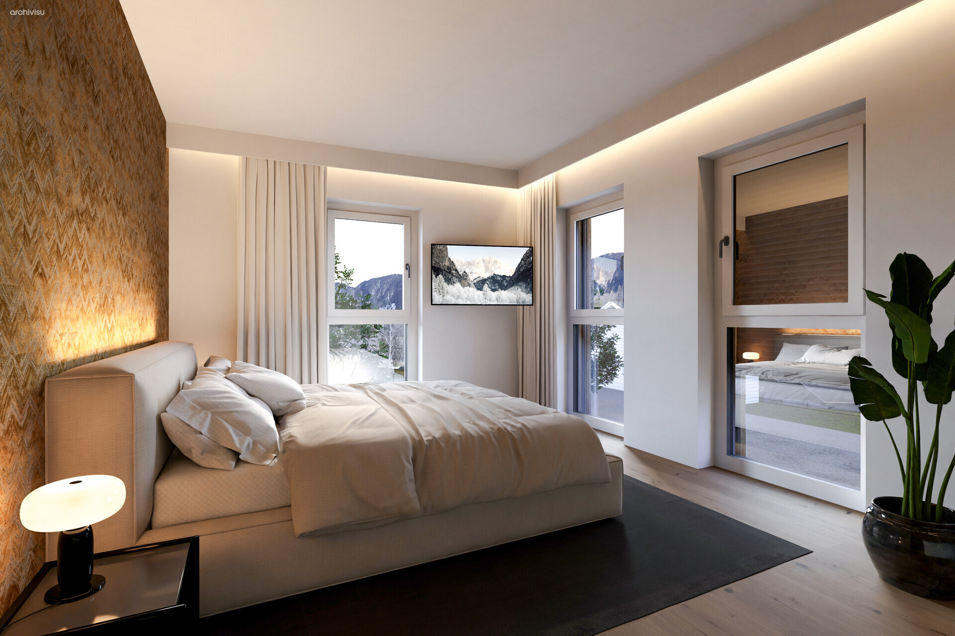 06 rendering schlafzimmer