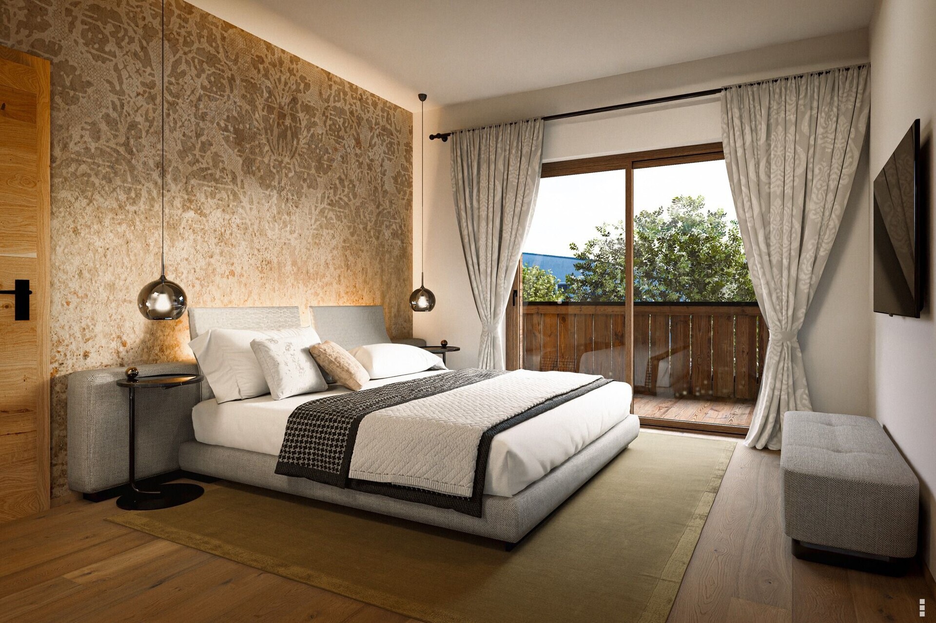 Visualisierung schlafzimmer